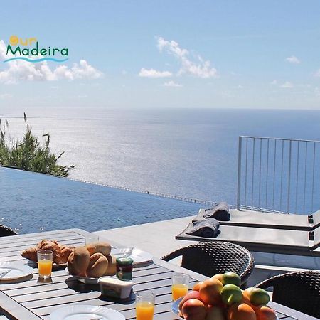 Ourmadeira - Cliffscape, Panoramic Seaviews Villa Estreito Da Calheta Ngoại thất bức ảnh