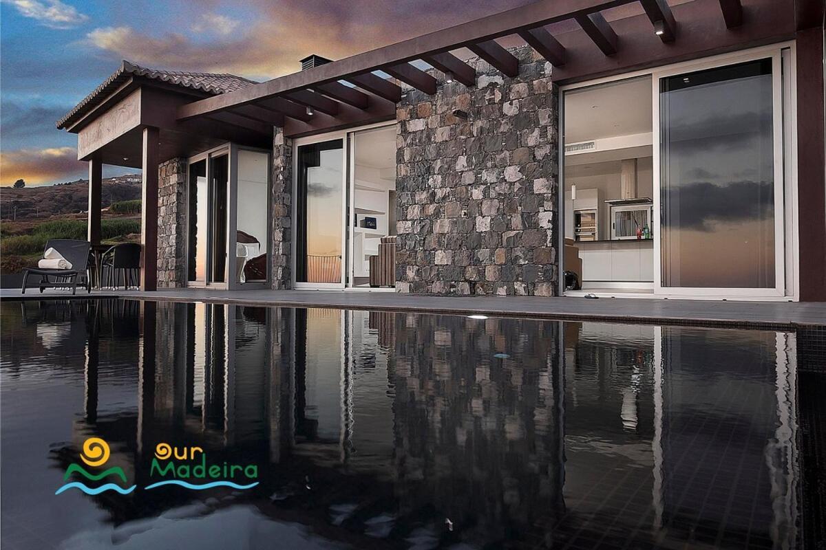 Ourmadeira - Cliffscape, Panoramic Seaviews Villa Estreito Da Calheta Ngoại thất bức ảnh