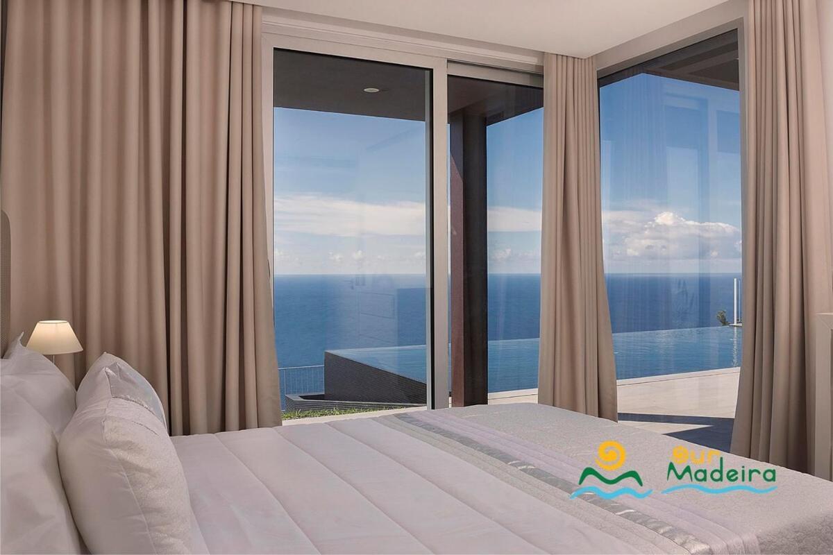 Ourmadeira - Cliffscape, Panoramic Seaviews Villa Estreito Da Calheta Ngoại thất bức ảnh