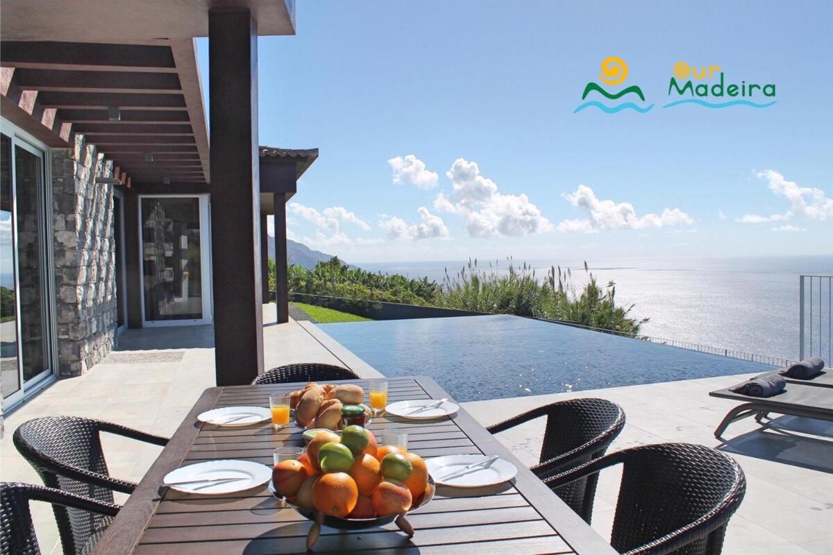 Ourmadeira - Cliffscape, Panoramic Seaviews Villa Estreito Da Calheta Ngoại thất bức ảnh