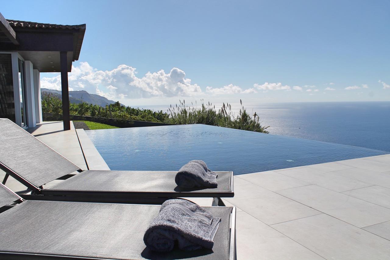 Ourmadeira - Cliffscape, Panoramic Seaviews Villa Estreito Da Calheta Ngoại thất bức ảnh