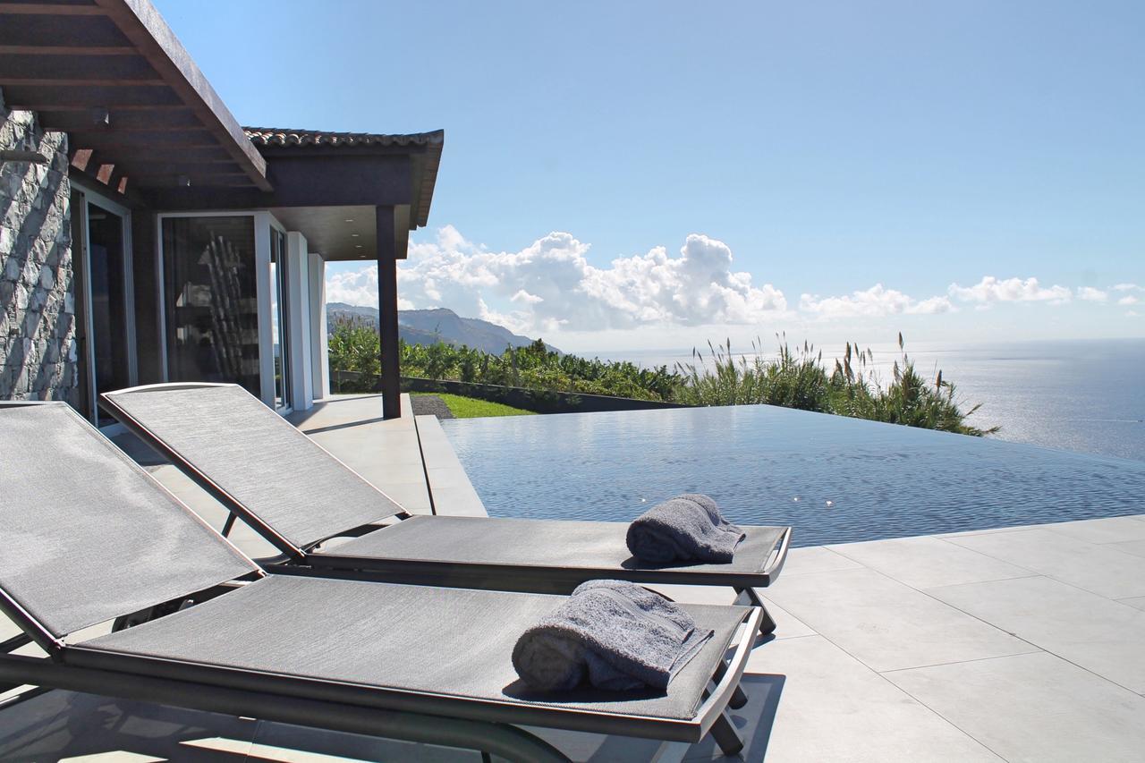 Ourmadeira - Cliffscape, Panoramic Seaviews Villa Estreito Da Calheta Ngoại thất bức ảnh