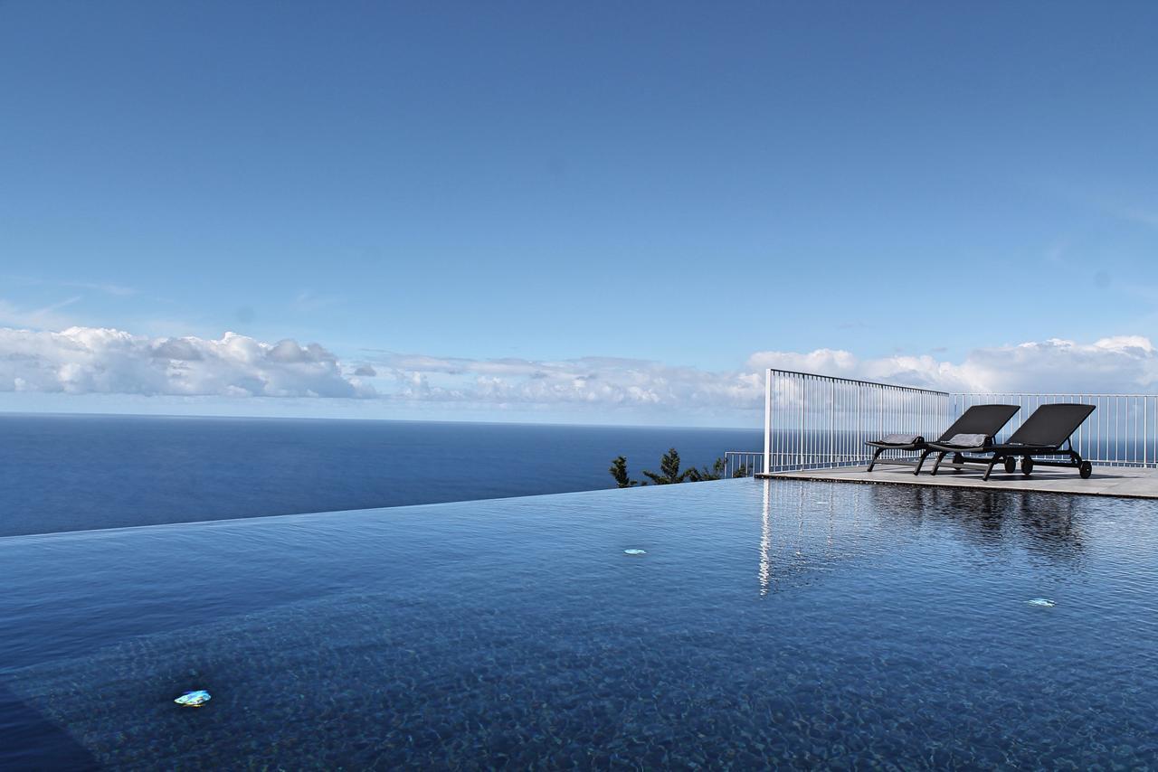 Ourmadeira - Cliffscape, Panoramic Seaviews Villa Estreito Da Calheta Ngoại thất bức ảnh