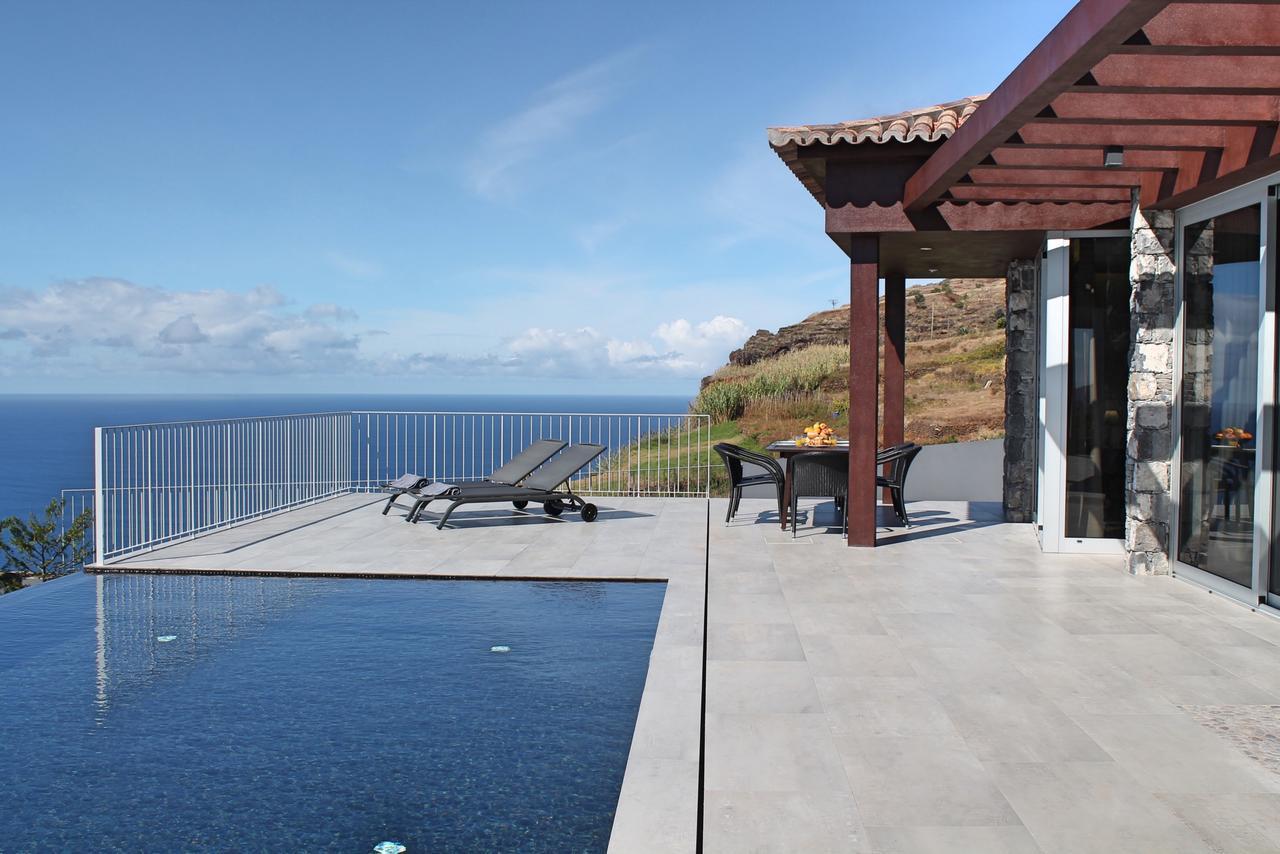 Ourmadeira - Cliffscape, Panoramic Seaviews Villa Estreito Da Calheta Ngoại thất bức ảnh